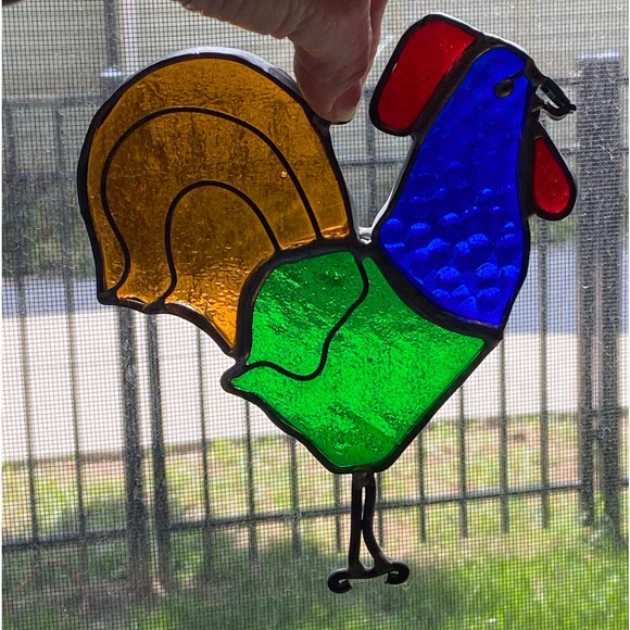 Vintage Rooster 🐓 window decoration - Picture 2 of 5